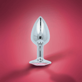 PINK GEM ANAL PLUG - MEDIUM